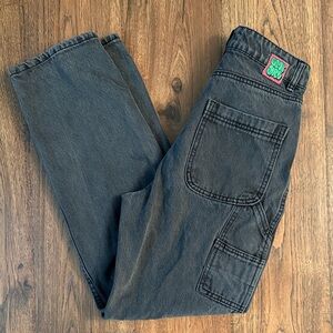 Empyre Tori carpenter straight leg high waisted Black Jeans